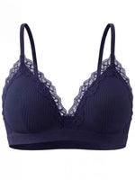 Lace Innerwear Layered Mesh Top Set