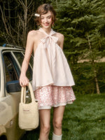 Baby Pink Satin Set