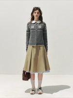 Deer Fair Isle Knit Cardigan