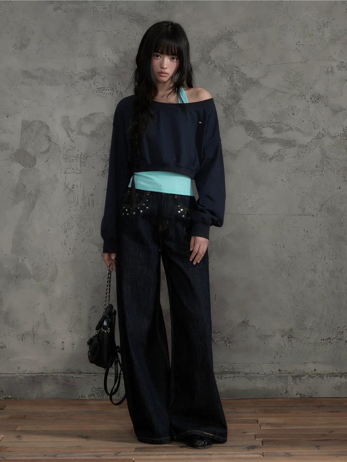 Off Shoulder Two Piece Set