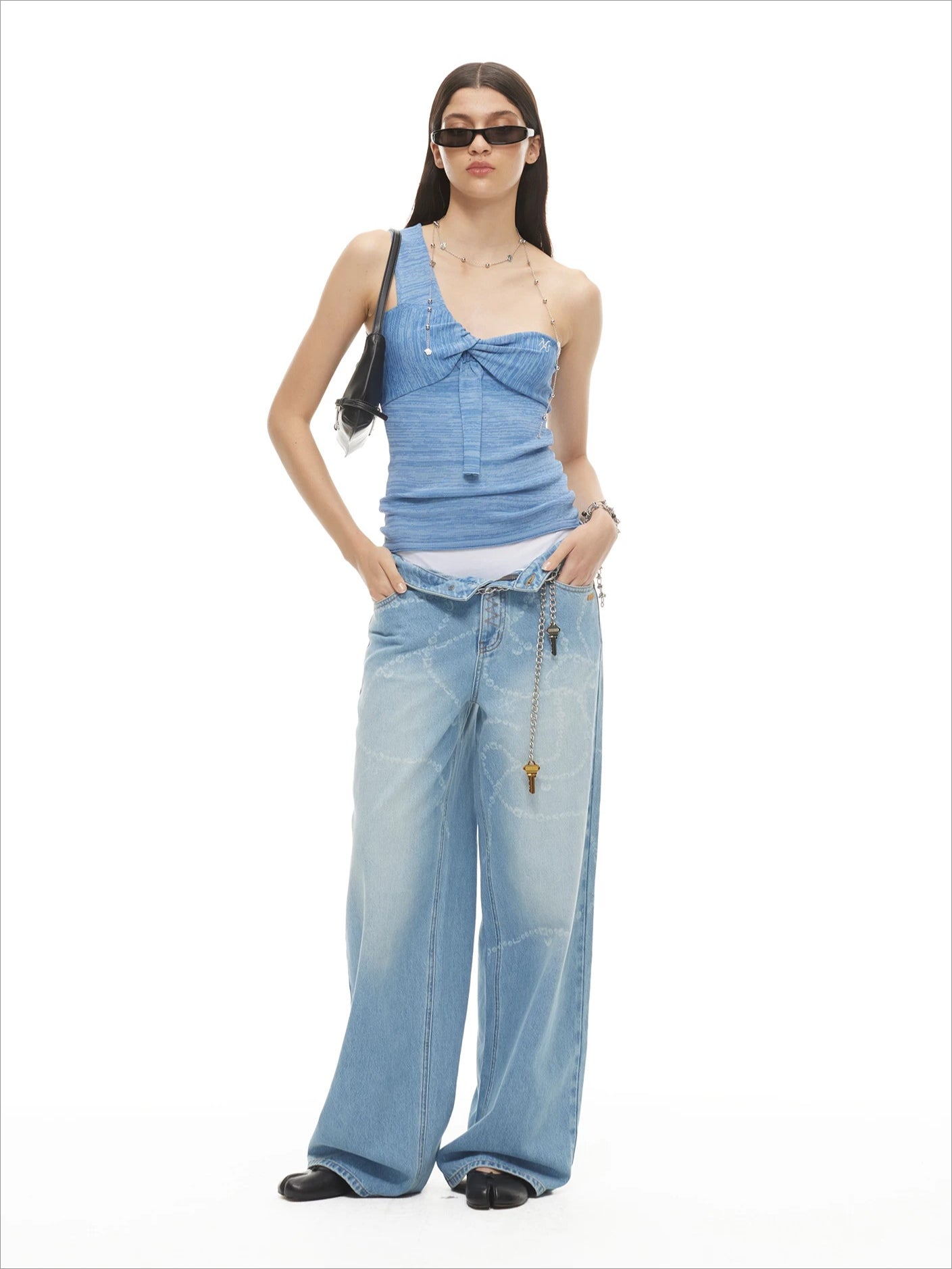 Beverly Wide Denim Pants