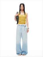 +5CM N3 Vacation Wide Jeans