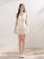 Vasilisa Embroidered Tiered Dress