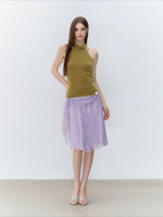 Summer Iris Chiffon Skirt