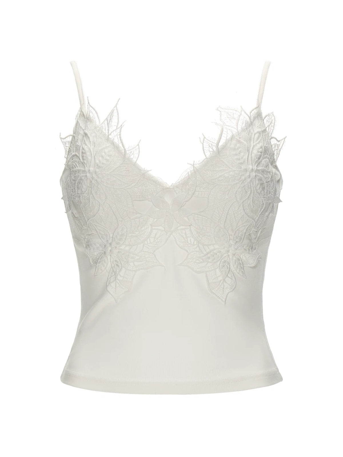 Lace Trim Padded Camisole Top