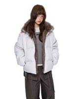 Vintage Fur Collar Down