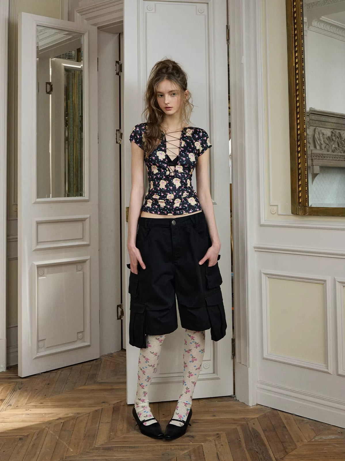 Utility Pocket Bermuda Shorts