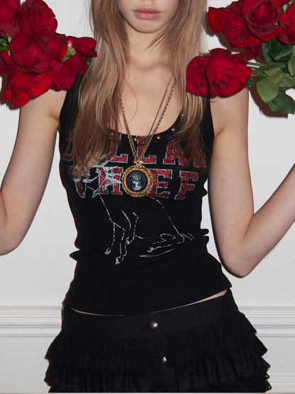 Animal Print Rib Tank