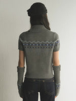 Fair Isle Knit Top