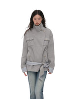 Urban Utility Wool Belted Coat