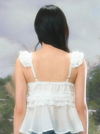 Square-Neck Babydoll Top