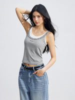 Layered Lace Slim Cami