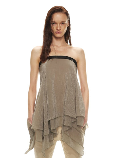 Acetate Shimmer Convertible Skirt