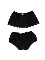Jacquard Bubble Skirt & Leggings Set