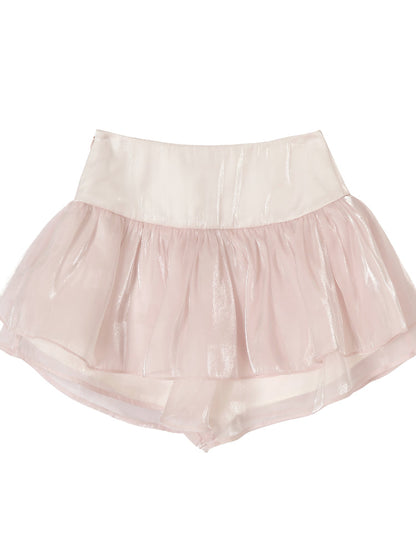 Pink Bow Tie Shirt  &amp; Skort Set