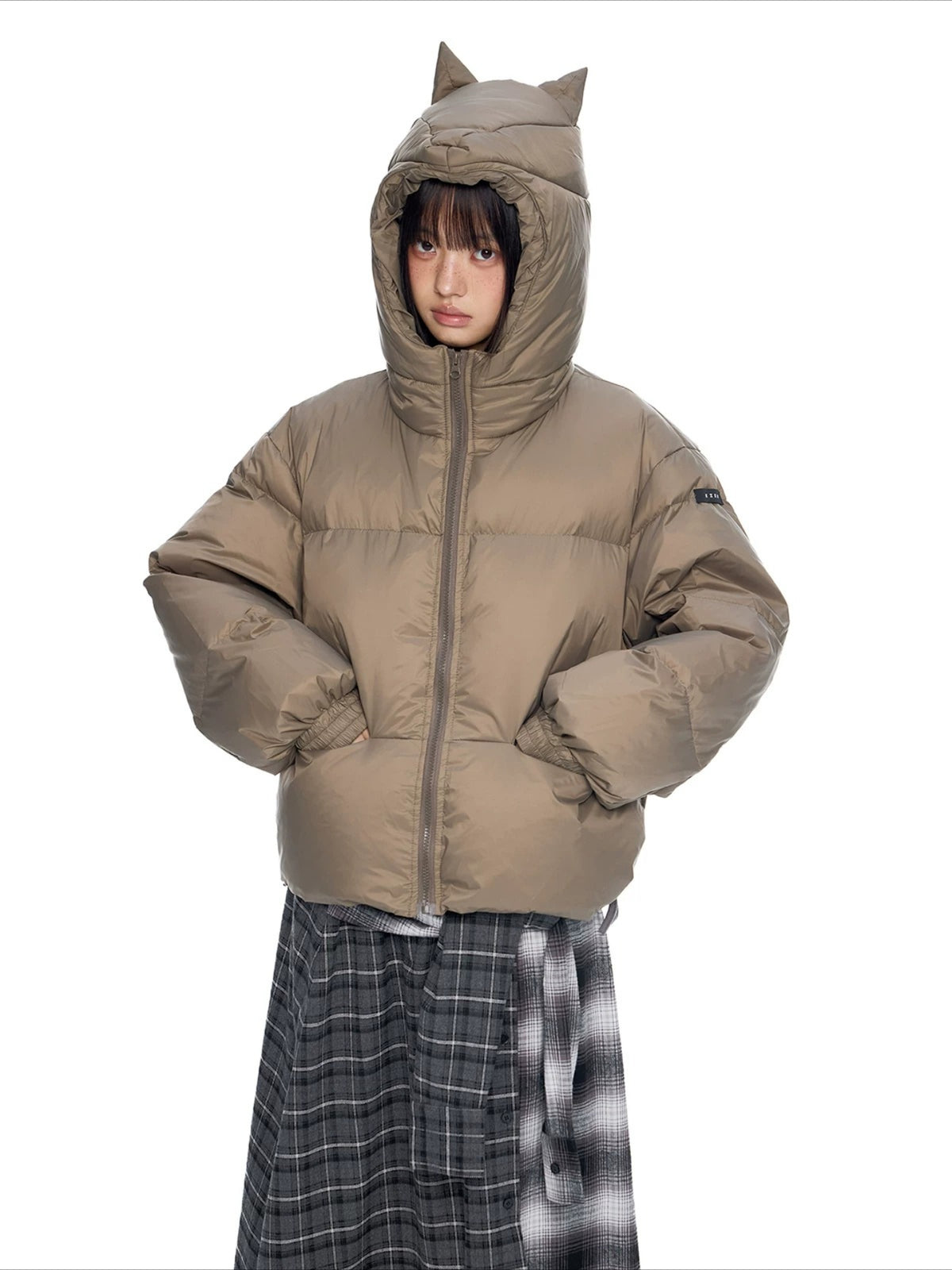 Cat Ear Down Jacket