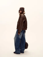 Vintage Curved-Blade Jeans