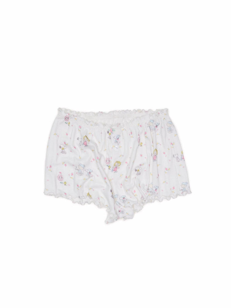 Snoopy Floral Pajama Set