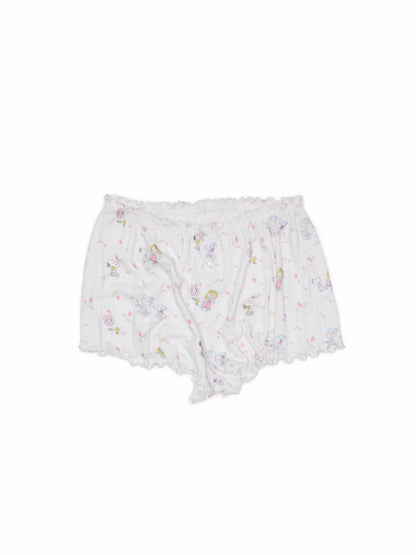 Snoopy Floral Pajama Set