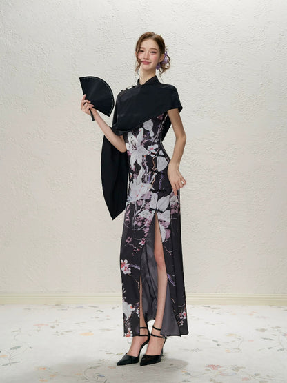 "Dream Garden" Qipao Dress Set