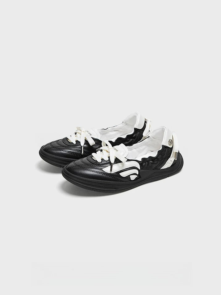 Black Ballet Flats