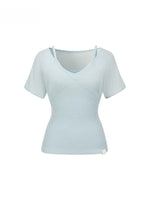 X-Line Layered V-Neck T-shirt