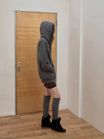Cat Graphic Double-Zip Convertible Hoodie Jacket