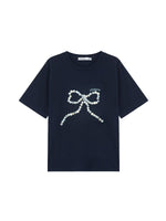 Bow Embroidery T-shirt
