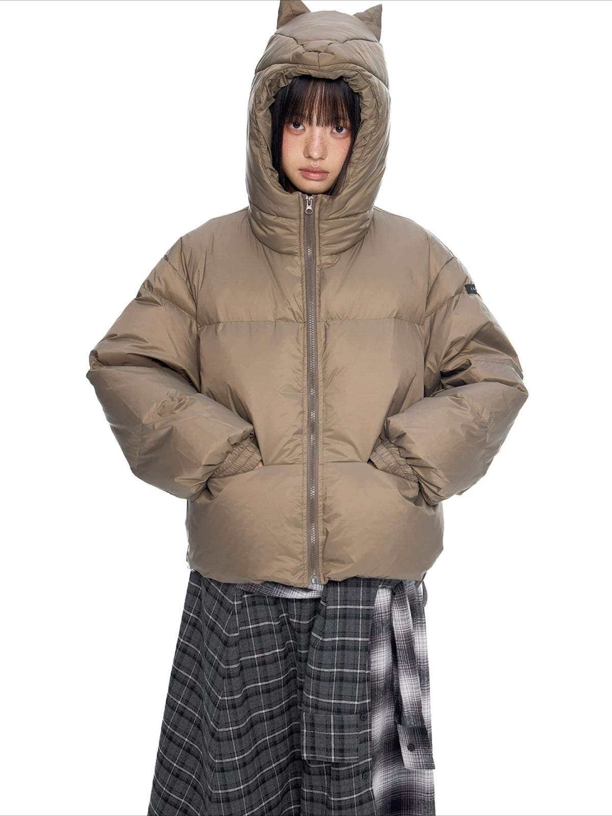 Cat Ear Down Jacket