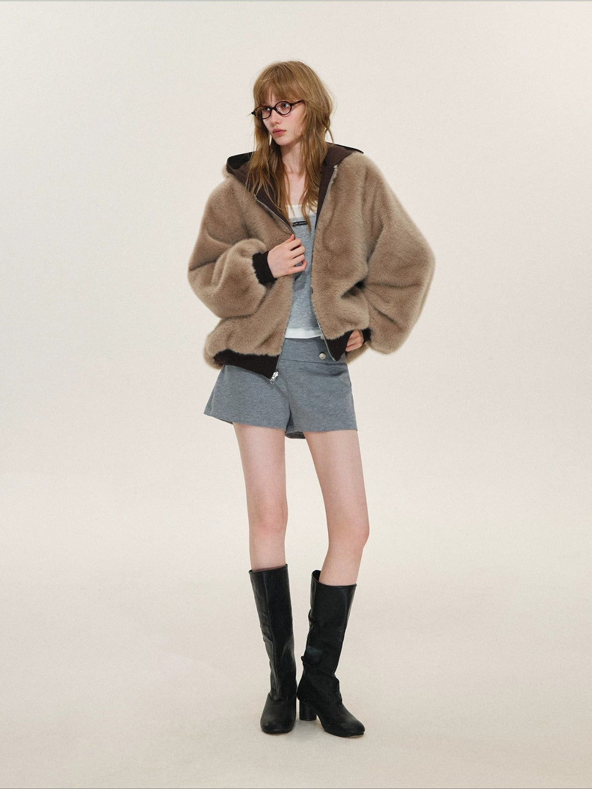 Napoleon Button Low Rise Shorts