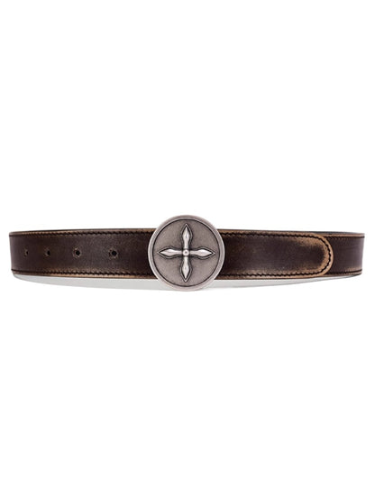 Compass Handcraft Leather Belt