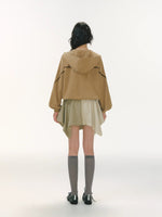 Lace Patchwork Hooded Jacket