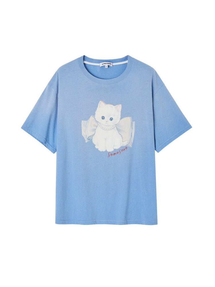 Bow Kitty Tee