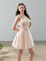 Floral Lace Tulle Slip Dress