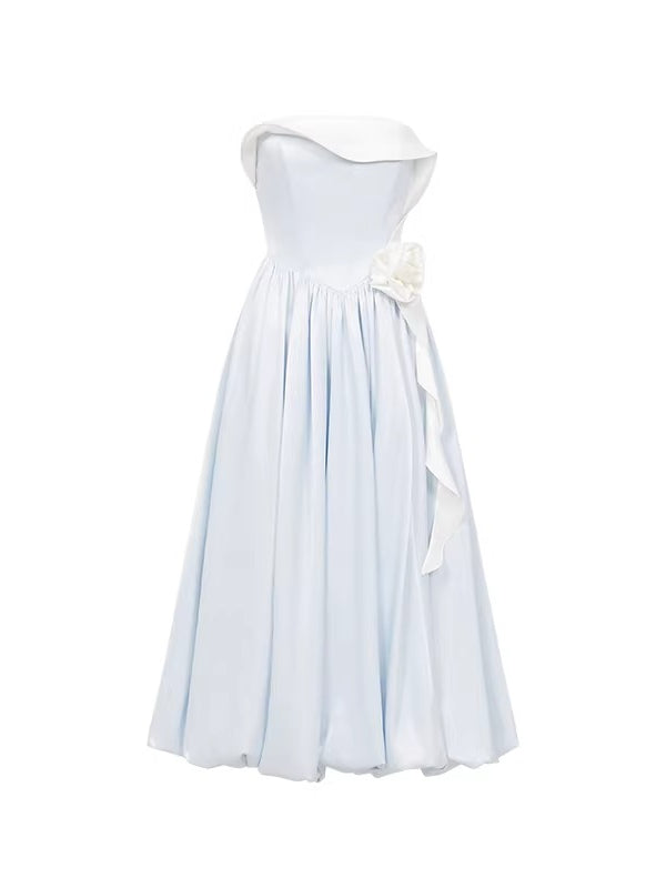 Bloom Satin Dress