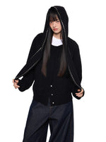 Rabbit Ear Rivet Hoodie