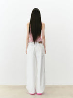 Spliced Bow Loose Sling Vest