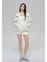 Bear Print Sun Jacket