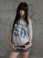 Vintage Off-Shoulder Tee