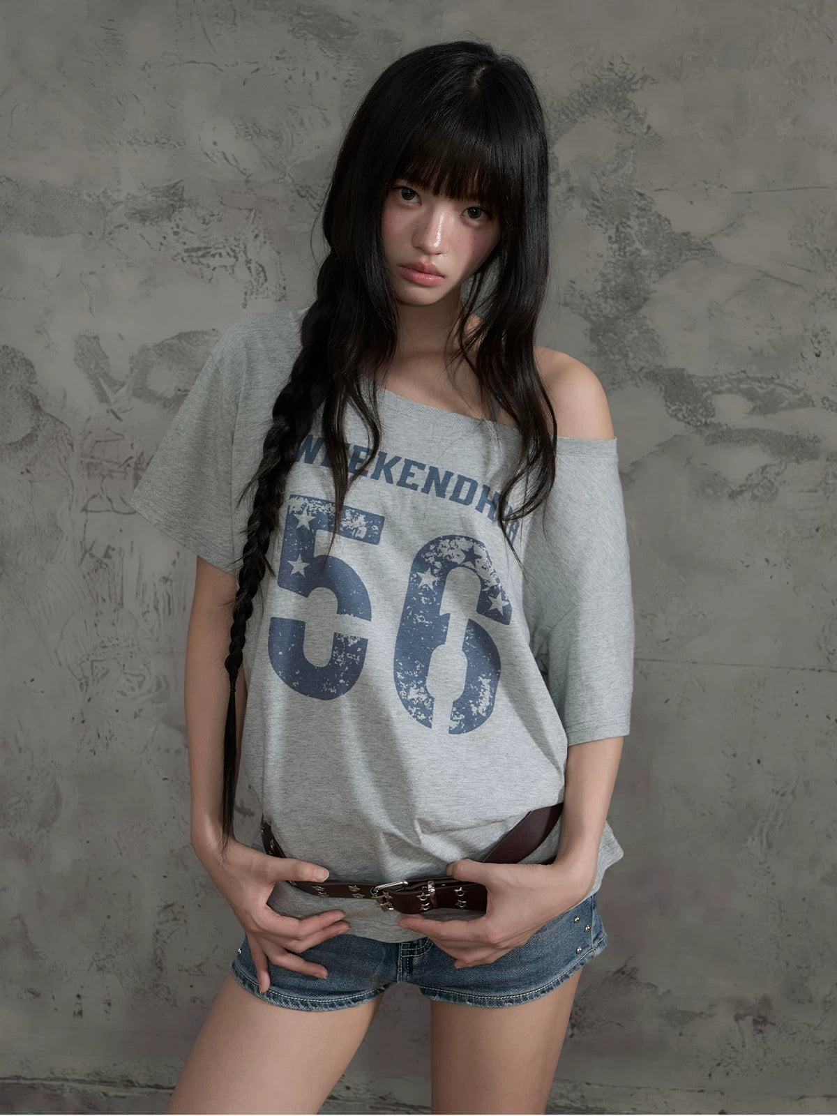 Vintage Off-Shoulder Tee