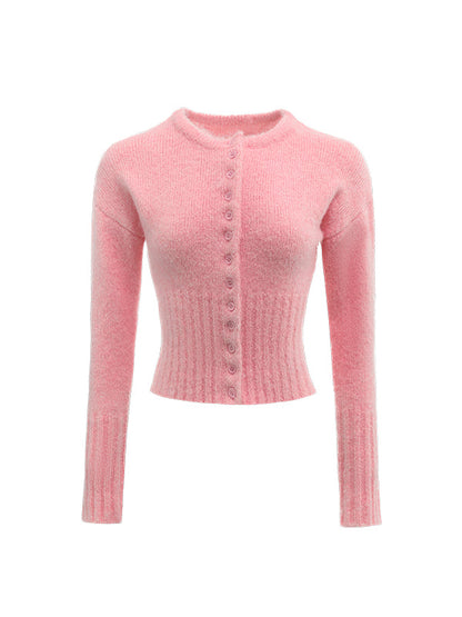 Ribbed Knit Cardigan