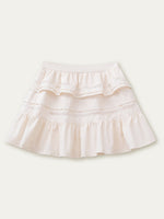 Lace-Trimmed Jacket & Skirt Set