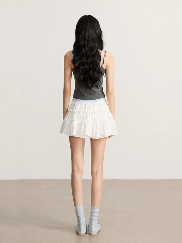 Contrast Cable Cami Top