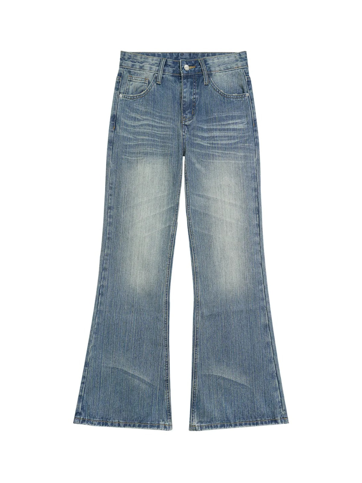 Vintage Washed Low Rise Jeans