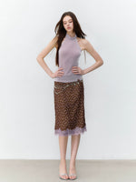 X-Line Halter Knit Tank