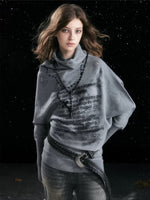 Asymmetric Chain Sweater