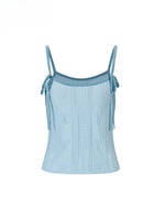 Spliced Bow Loose Sling Vest