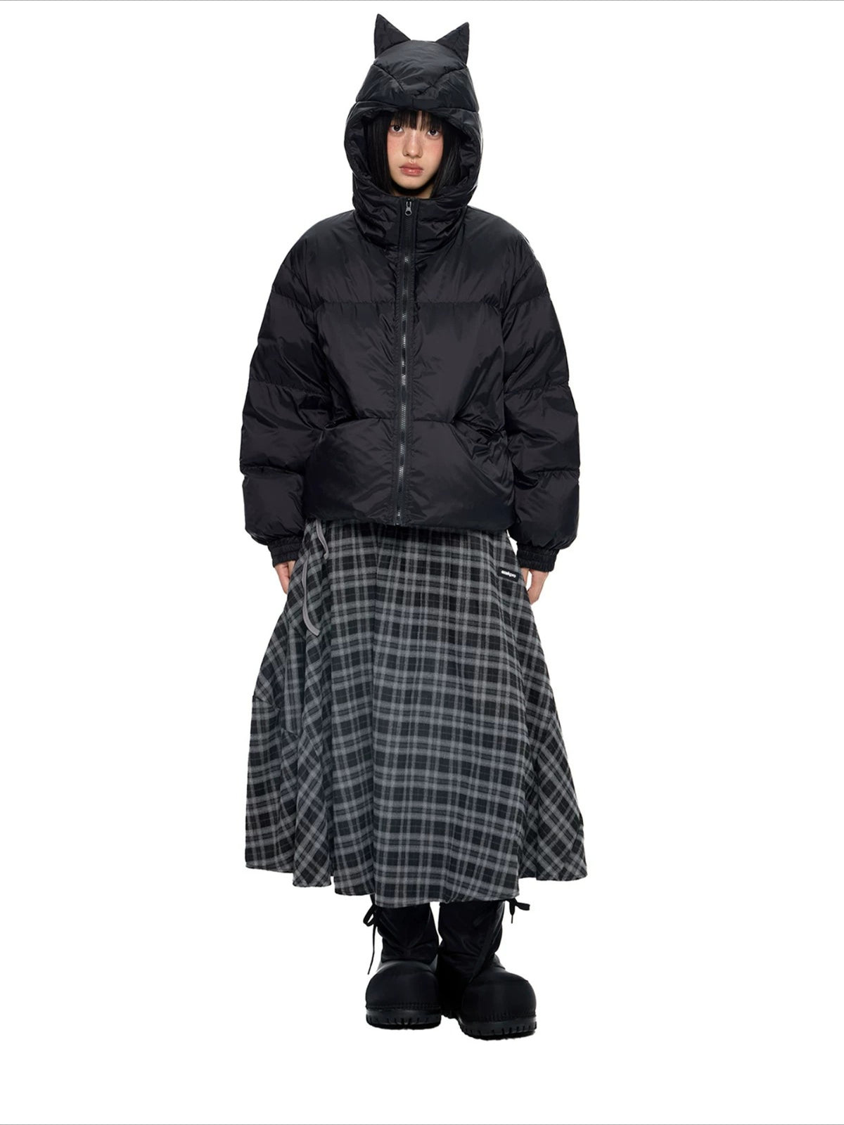 Cat Ear Down Jacket