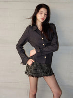 Metal Button Shirt