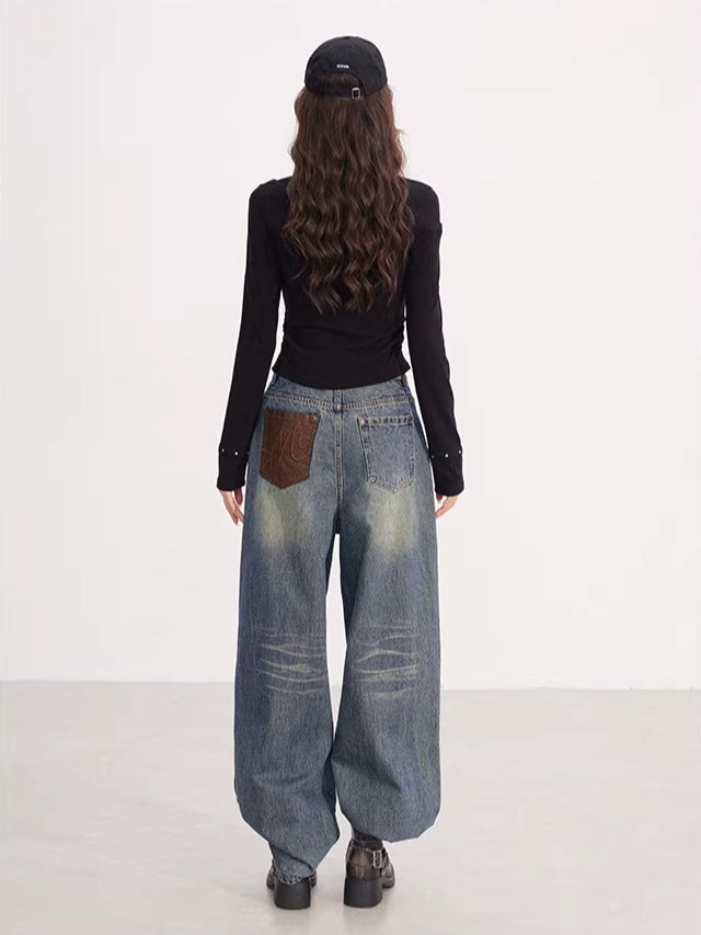 Asymmetric Patchwork Knit Top